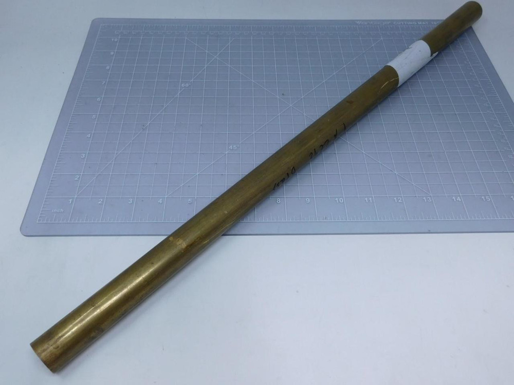 360 Brass Round Bar 1" x 22 1/2" T125539 For Sale