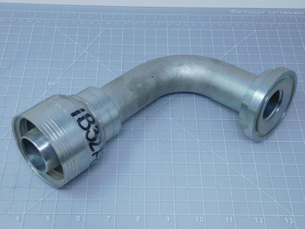 Eaton Weatherhead Hydraulic Hose Fitting, 90deg Elbow Shape 1-1/2" T127309 For Sale