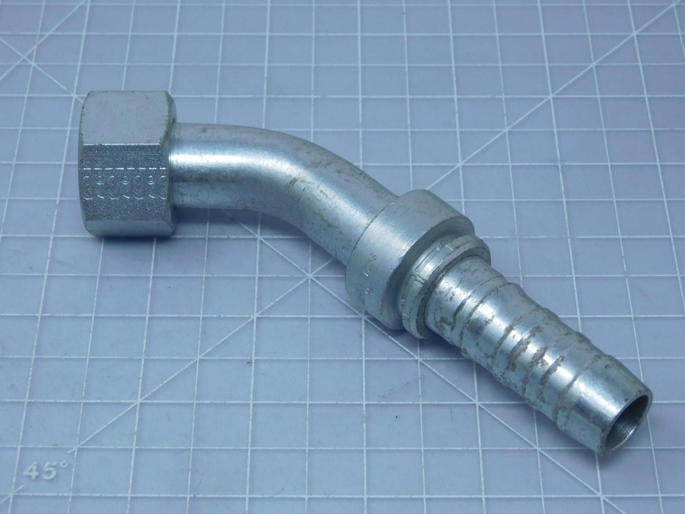 Gates FBSPORX45 Hydraulic Hose Fitting T128781 For Sale