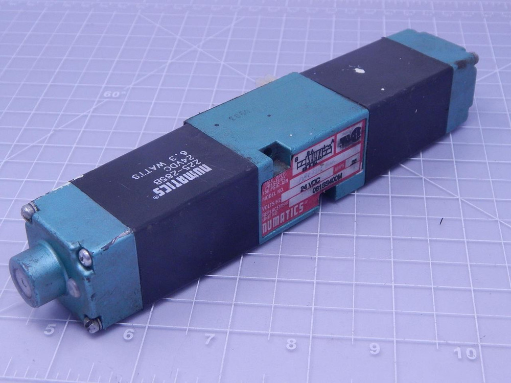 Numatics 081SS400M Solenoid Valve 150 PSIG T128489 For Sale