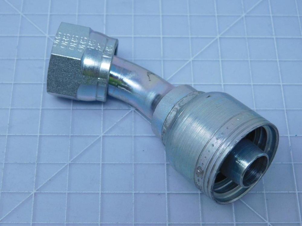 Eaton -10    Swivel Crimpable Hydraulic Hose Fitting 1 In x 1 5/18 In For Sale