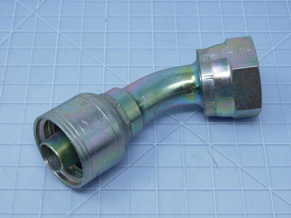 Eaton TTC-10    TTC Series Swivel Crimpable Hydraulic Hose Fitting 1 9/32 In x 1 13/64 In For Sale
