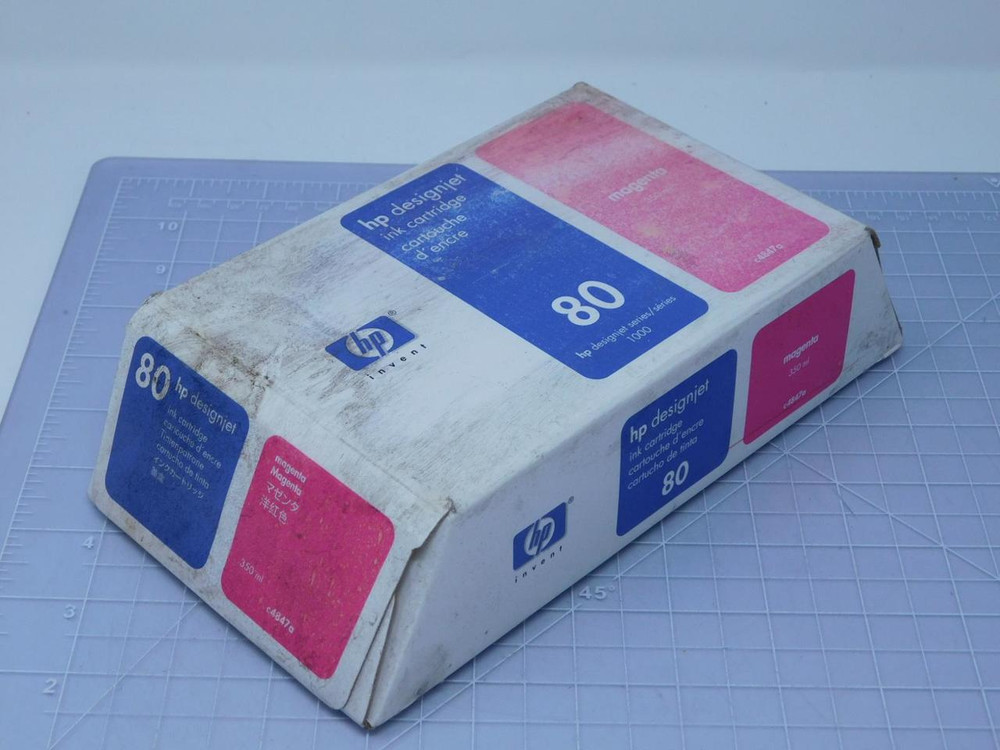 HP C4847A    HP 80 Ink Cartridge, Dye-based Magenta - 1-pack For Sale