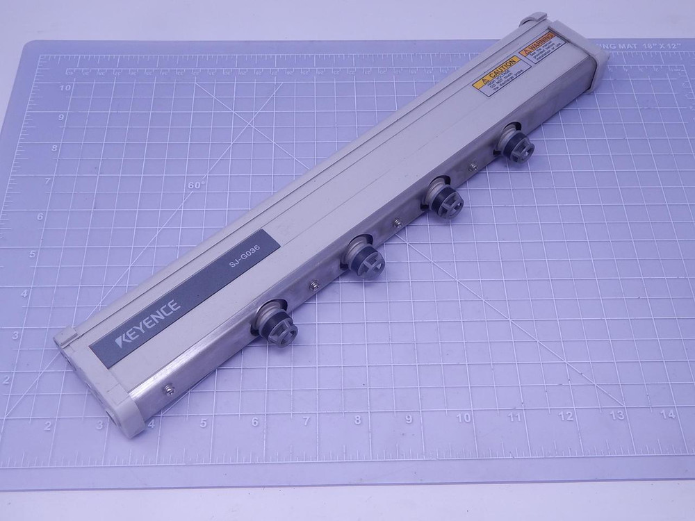 Keyence SJ-G036    Static Eliminator Bar Type Main Unit 360 mm For Sale