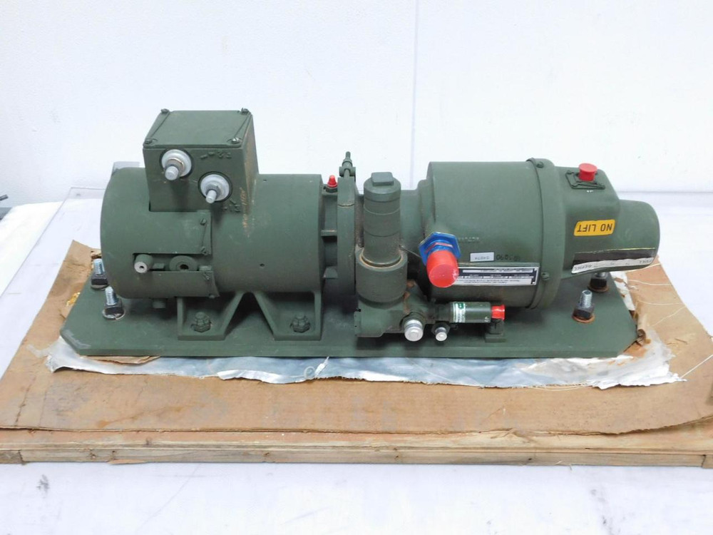 Vickers 10233673 6105-00-401-7168  4320-00-403-0931 Mil Spec Hydraulic Pumping Unit Power Driven For Sale