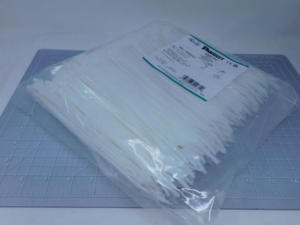 Lot of 1000 Panduit PLT2I-M    8 In / 203 mm Cable Ties For Sale