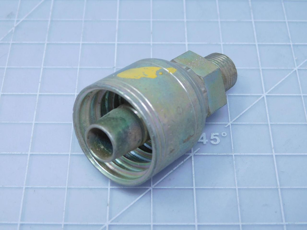 Eaton TTC-8    Male Swivel Hydraulic Hose Fitting 17/32 In x 1 1/64 In For Sale