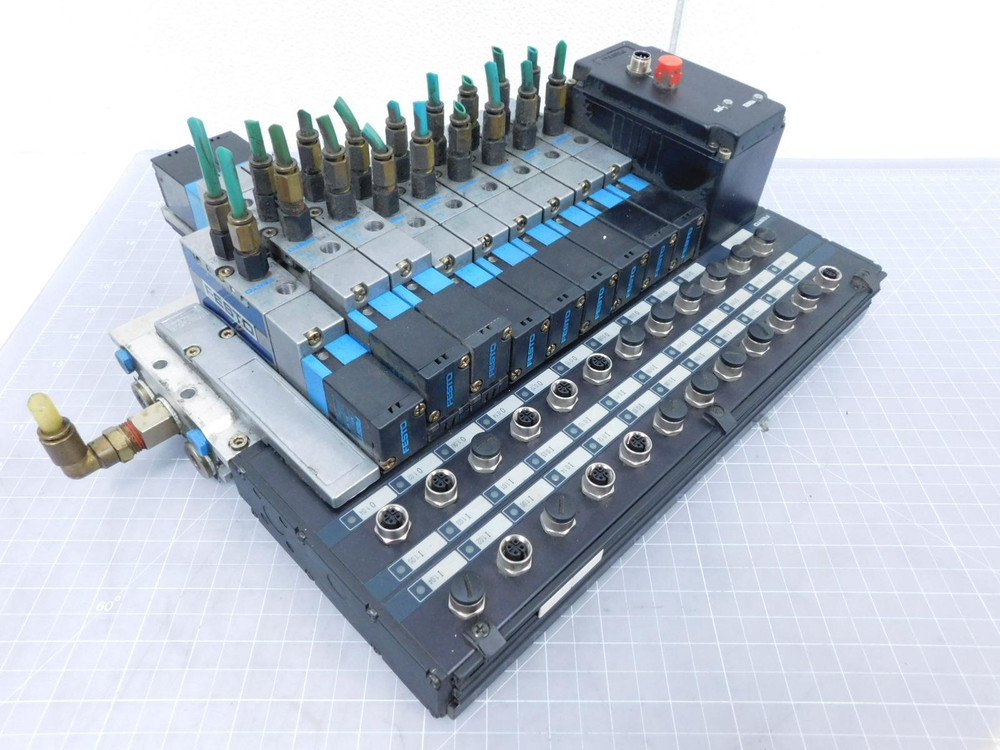Festo IIFG-02-1/8-10-BU    Solenoid Valves w/ Manifold For Sale
