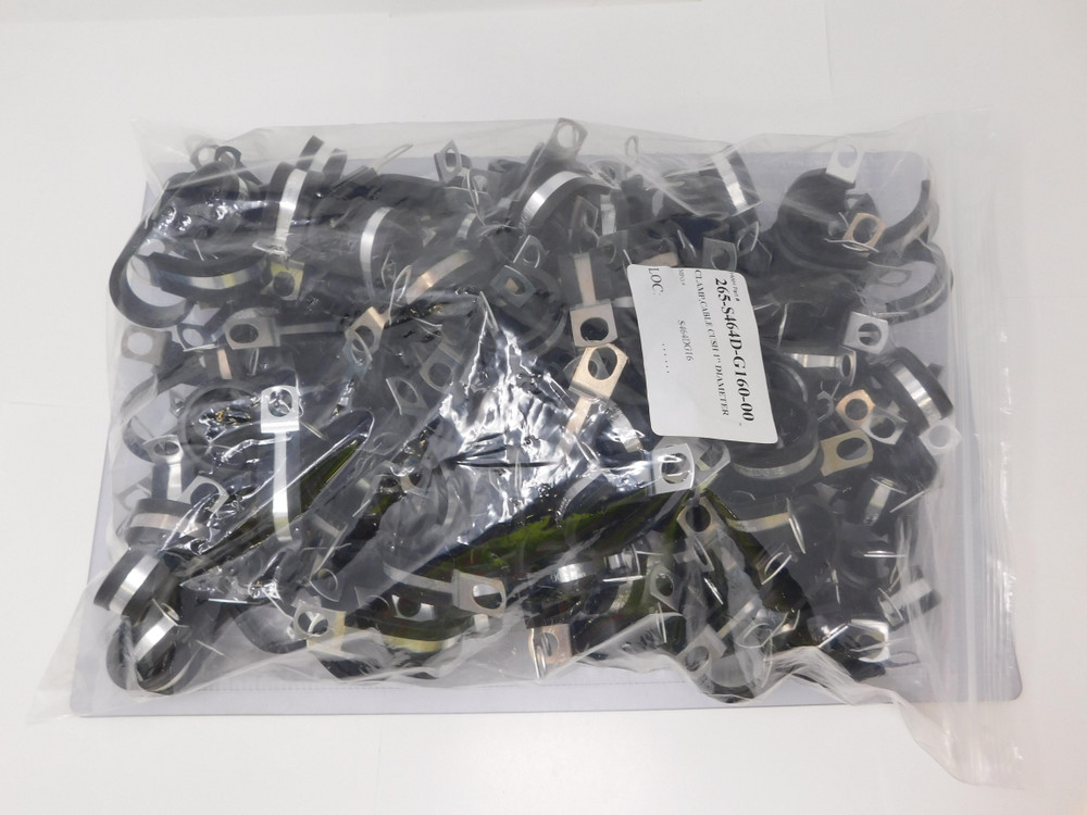 Lot of 160 Umpco S464DG16    Cable Cush 1 In Diameter Clamps For Sale