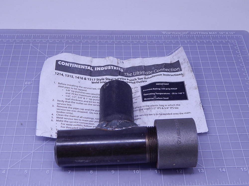 Continental ECN 2552    Steel Service Punch Tee For Sale