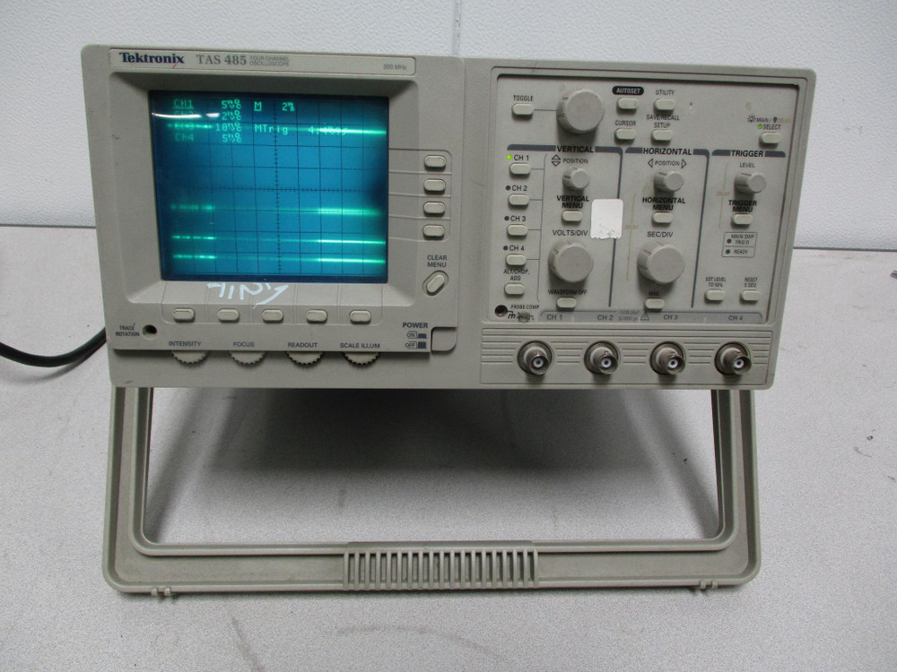 Tektronix TAS 485    Four Channel Oscilloscope For Sale