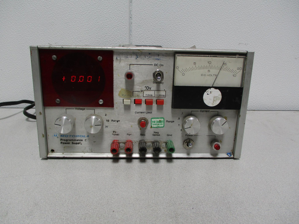 Motorola S-1348D    Programmable DC Power Supply For Sale