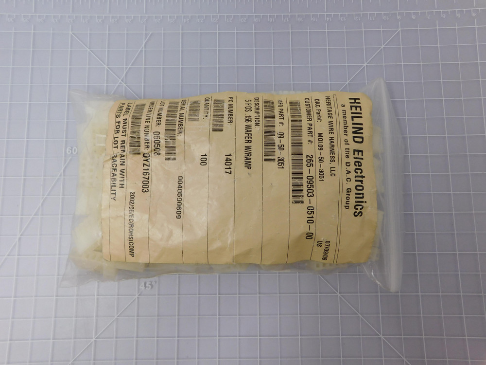 Lot of 150 Heilind Electronics MOL09-50-3051    Connectors For Sale