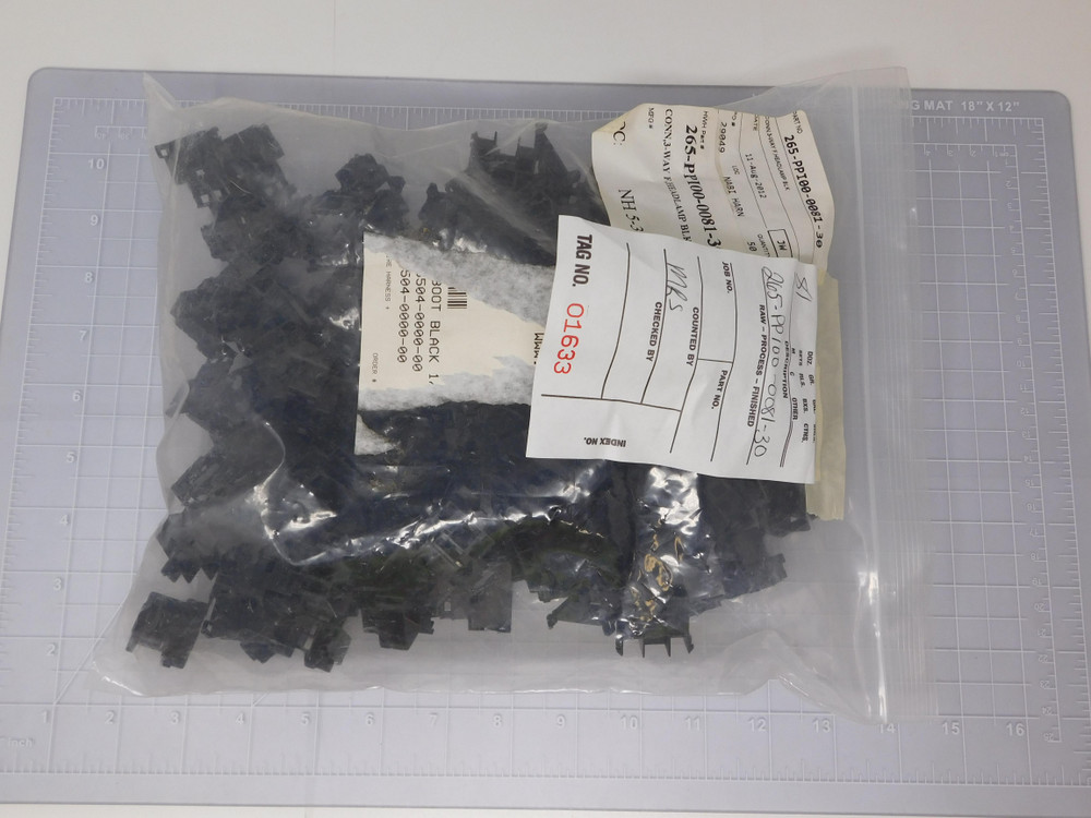 Lot of 80  265-PPI00-0081-30    Connector 3 Way F Headlamp BLK For Sale