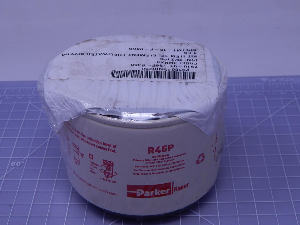Parker Racor R45P R22146   Water Separator Replacement Element For Sale
