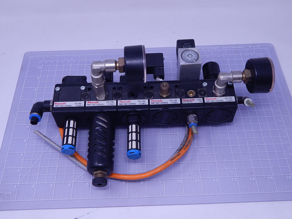 Rexroth 881/792 0821300901-301-922   Pressure Regulator Valve Assembly For Sale