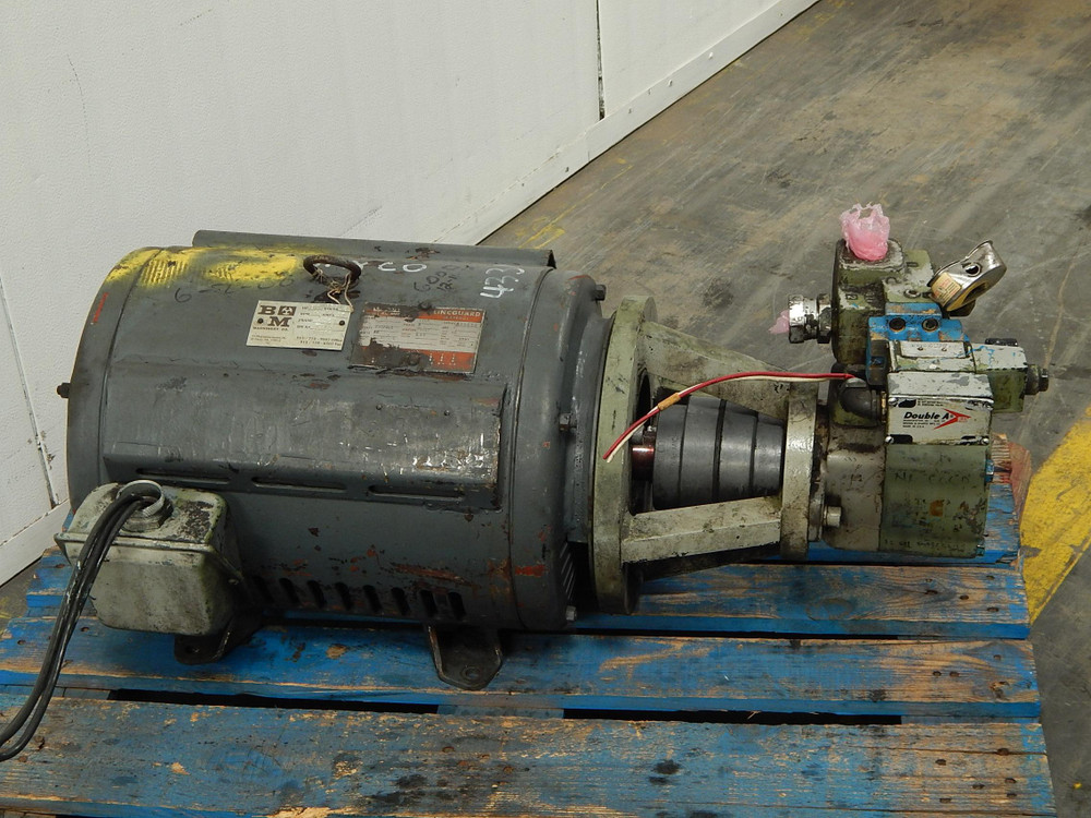 Vickers 286T    Heavy Industrial Vane Pump w 30 HP Motor For Sale