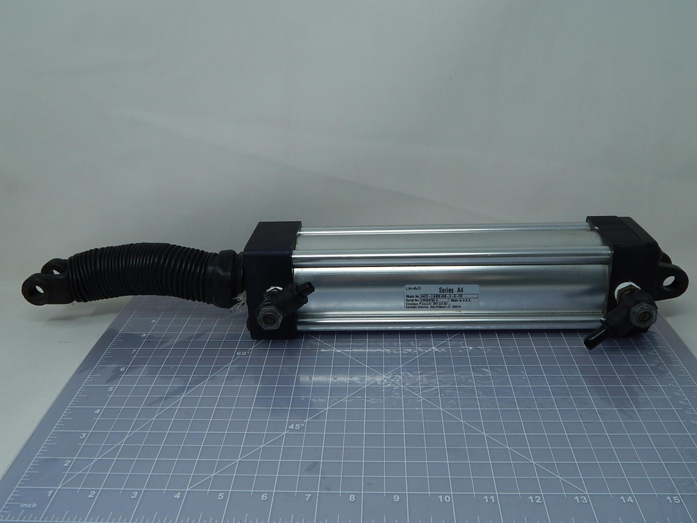 Lin-Act  A4CD-2.50X8.000-2-U-HC    Series A4 Pneumatic Cylinder For Sale