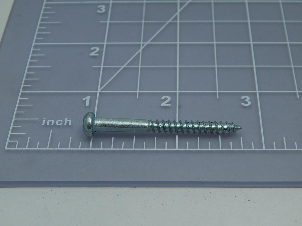 Lot of 1000 Aero Space 460160393 A  Zinc Screw, Wood 8-15 X 1.75 Steel For Sale