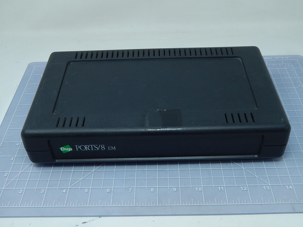 Digi (1P)50001138-01 PC/8em DB25 8 Port Xem Box w/Cable /Serial Adapter For Sale