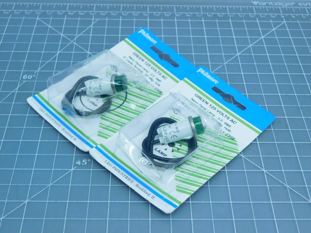 Lot of 2 Philmore 11-2358  Neon Panel Lamp For Sale