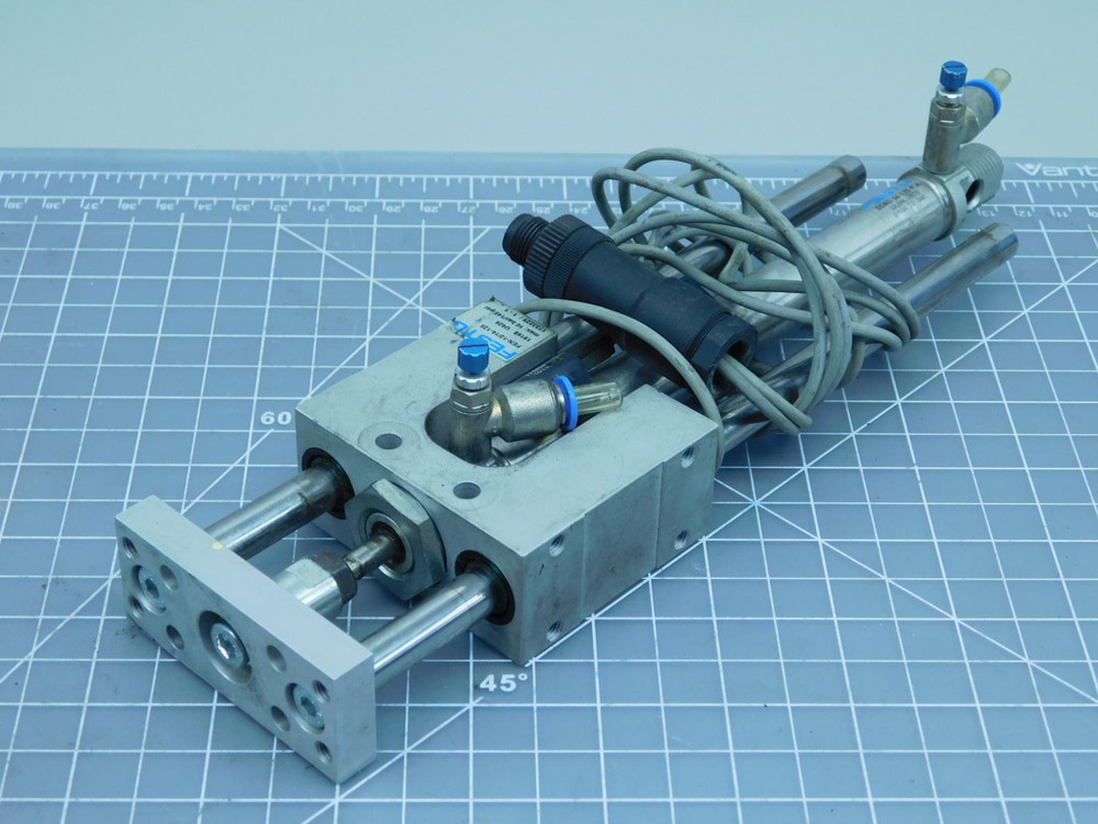 Festo FEN-12/16-125  FEN ISO Cylinder With 2 Festo SMT AN13 CE Sensor and Festo DSNU Cylinder
  For Sale