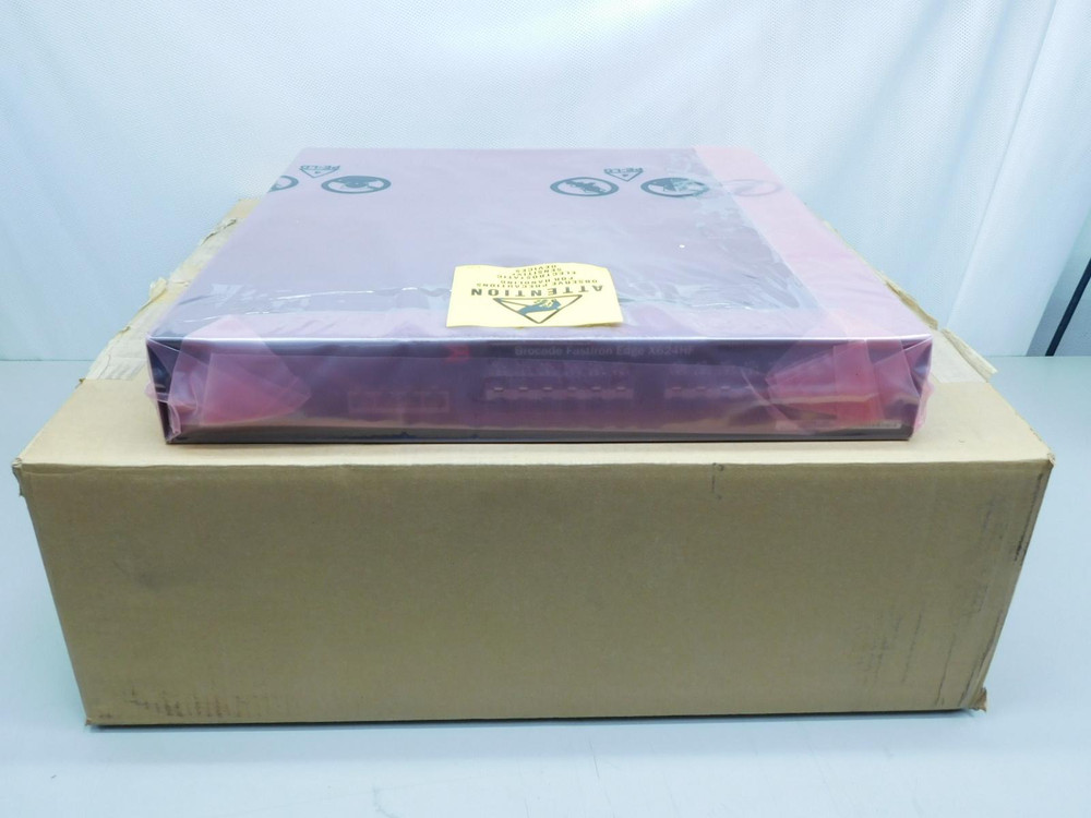 Brocade FESX624HF 2XG  48 Port PoE+ 1G RJ45 Ethernet Switch For Sale