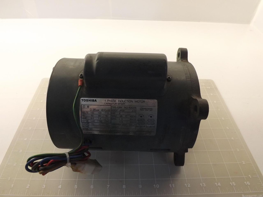 TOSHIBA KITASHIBA SKD-ACKLK8 1 PHASE INDUCTION MOTOR T47530
