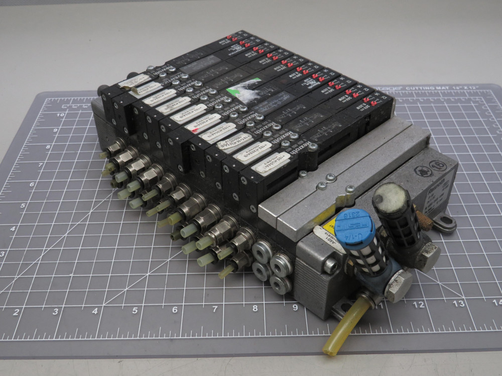 Lot of 10 Rexroth 0 820 055 602 R 480 095 496 Directional Control Valves Assembly For Sale