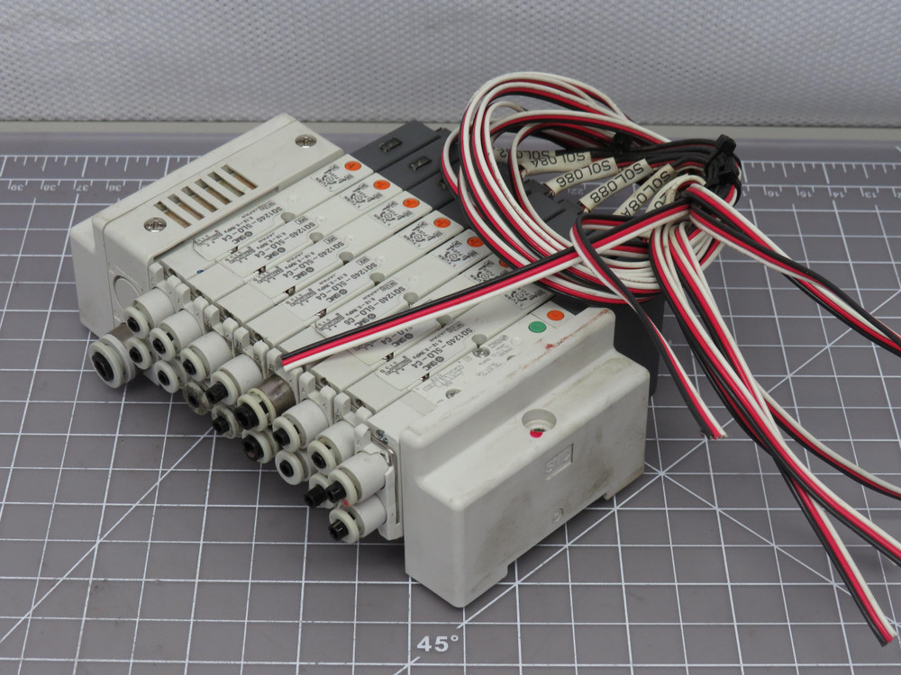 SMC SQ1240-5LO-C4  Solenoid Valve Assembly For Sale