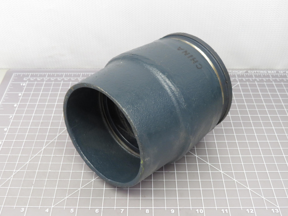 ZURN 56416  5" Cast Iron Adjustable Height Cleanout with brass floor cover For Sale