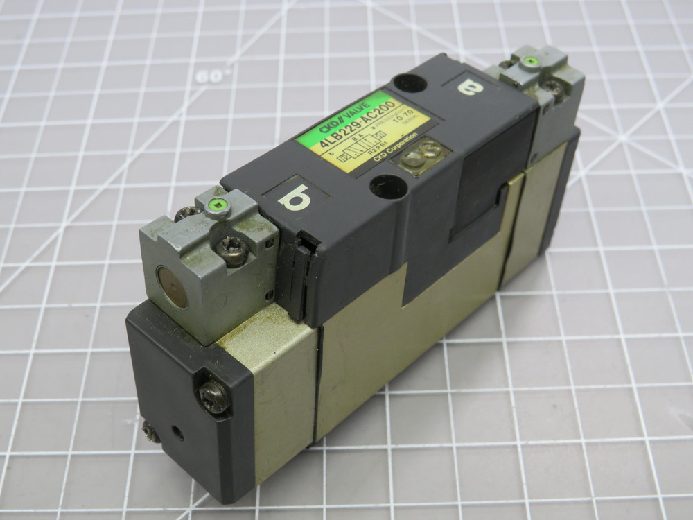CKD 4LB229-AC200  Solenoid Valve For Sale
