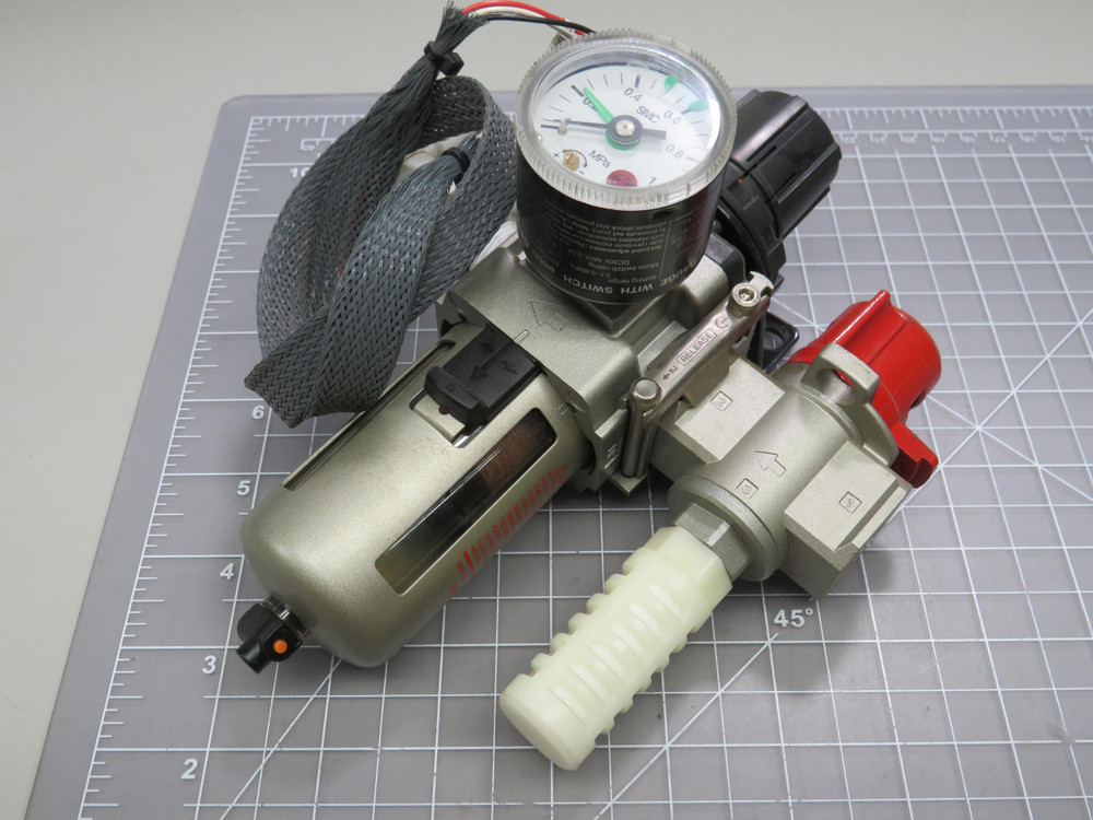 SMC VHS30-02 AW30-03B Pneumatic Filter Regulator For Sale