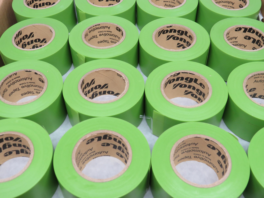 Lot of 128 Automotive Tapes 26-4510-5C  Vinyl Light Green Tape For Sale