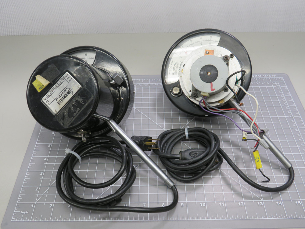 Lot of 2 Brookfield Model LVT  Viscometer For Sale