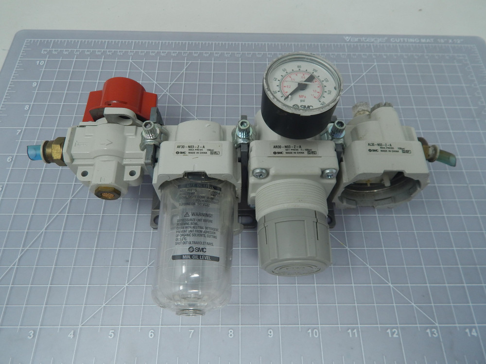 SMC AF30-N03-Z-A AR30-N03G-Z-A / AL30-N03-Z-A Pneumatic Assembly For Sale