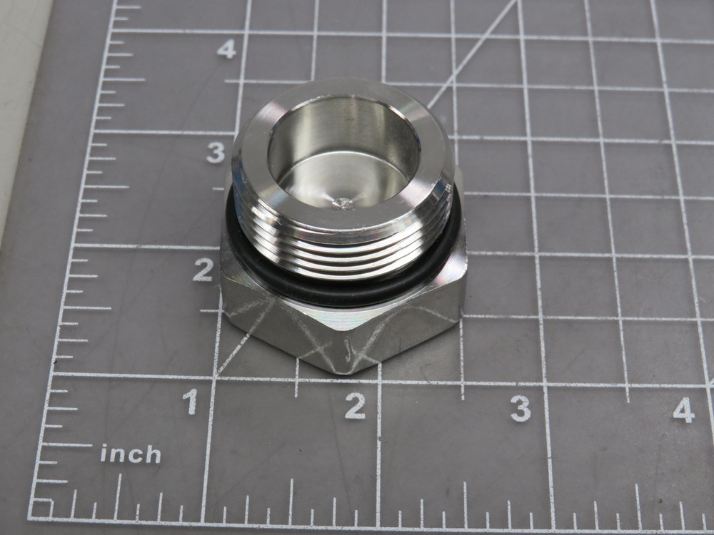 Lot of 4 Parker P50N-SS  Hex Head Plug For Sale