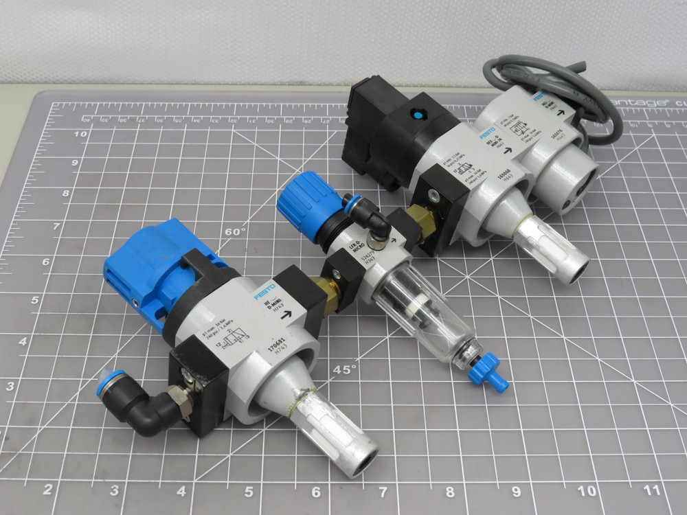 Festo HE-...--D-MINI LFR-D-MICRO Filter Regulator Valve Assembly For Sale