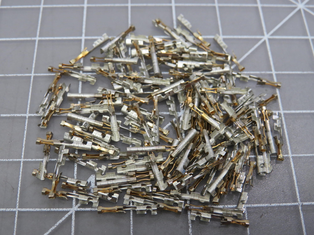 Lot of 120 Heilind Electronics 263-16021-1250-00 MOL16-02-1125 Terminal Fitting For Sale