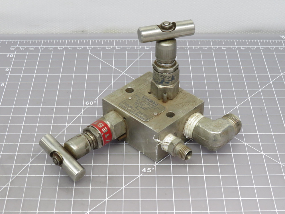 Kenmac 4SBG4NCT 9133 Two Valve Instrument Manifold For Sale