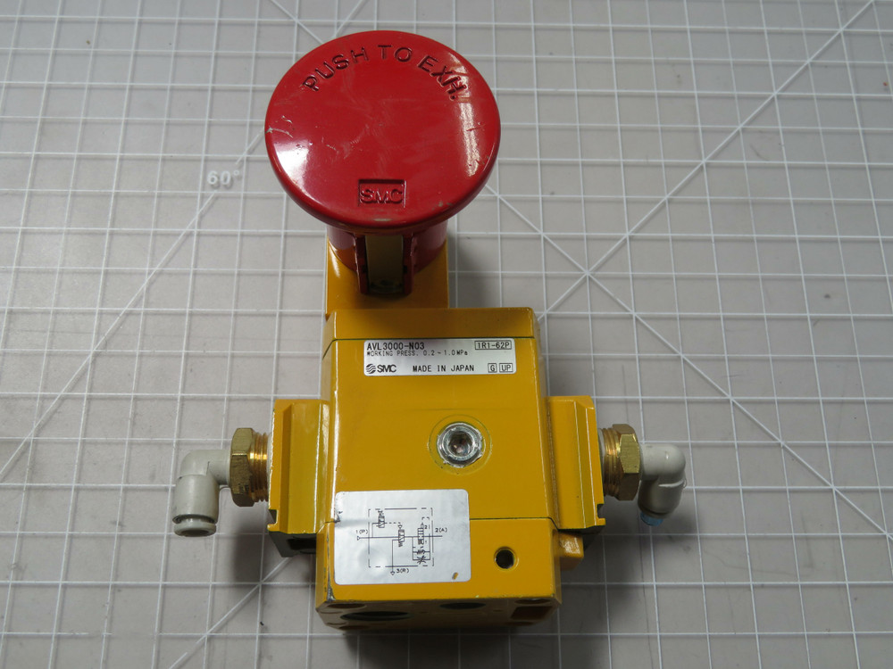 SMC AVL3000-N03  Soft Start-Up Valve w/Look For Sale