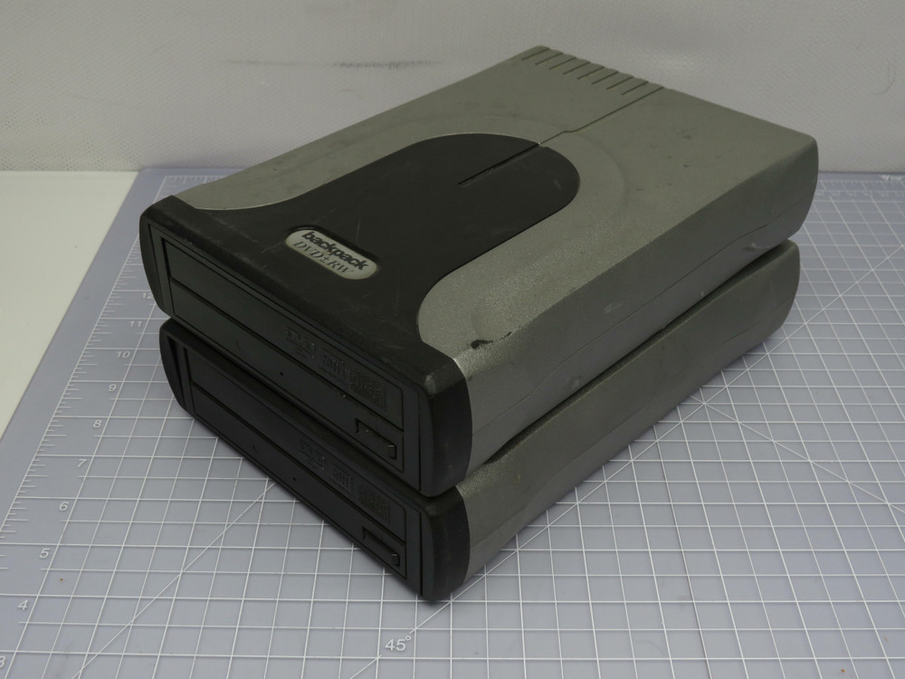 Lot of 2 MicroSolutions 224202  Backpack DVD+RW For Sale