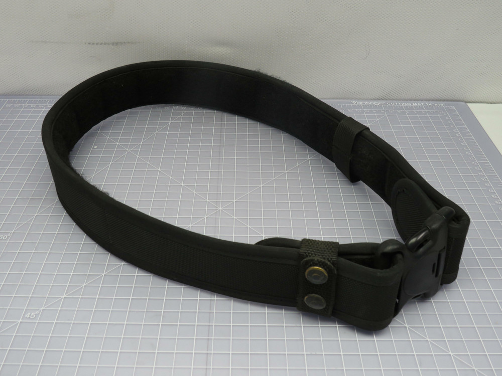 Bianchi   36-38 In Waist Black Patrol Tek 2 In Web Duty Belt For Sale