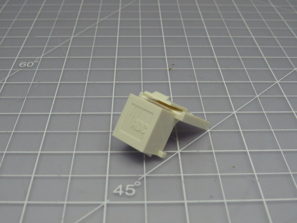 Lot of 1000 Commscope 66451160-01 2111700-3 Connector Moduule Blanck White For Sale