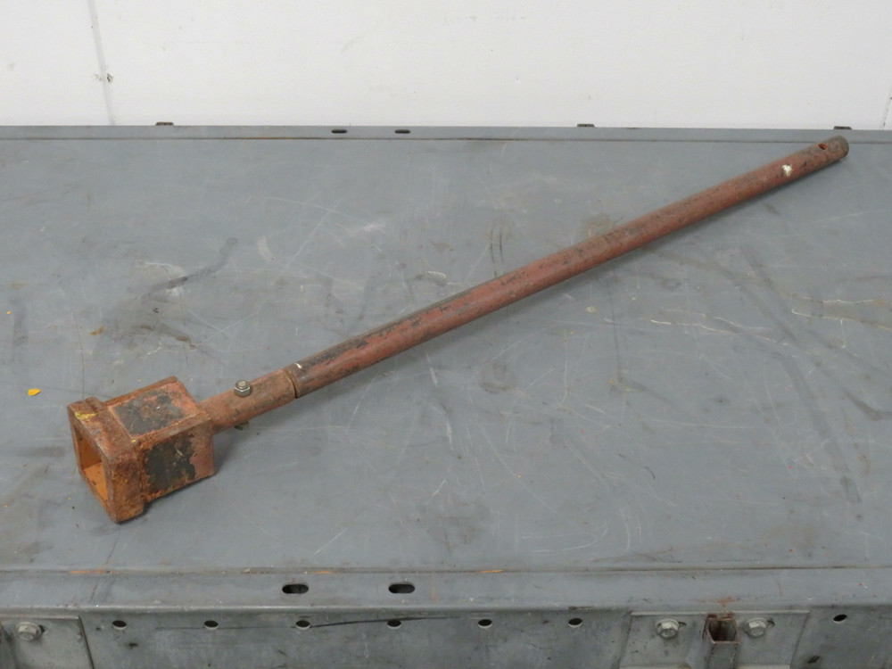 H:42.5 In Metal Pole w Base For Sale