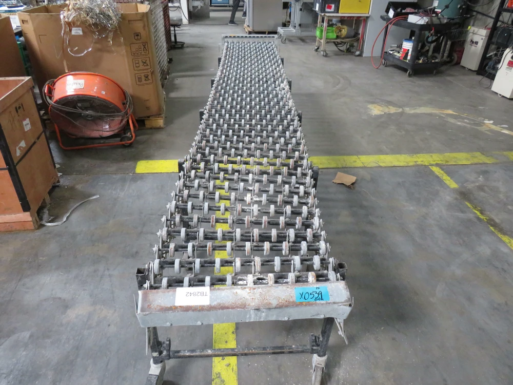 14 FT Accordian Roller Conveyor For Sale