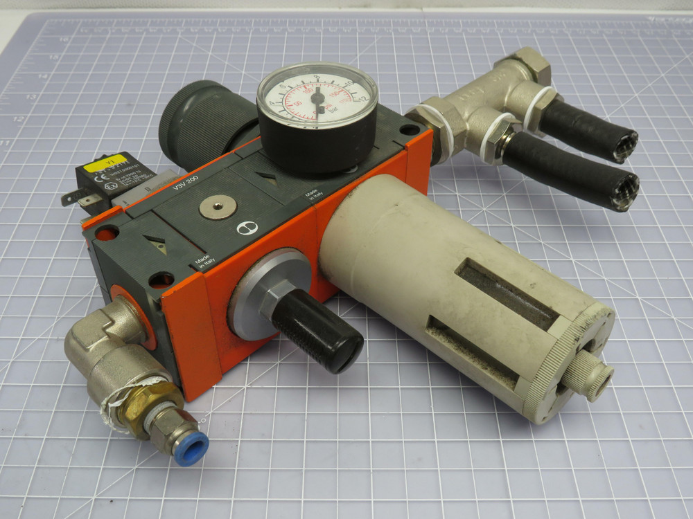 FR 200 5 V3V 200 Filter Regulator Pneumatic Lockout Valve For Sale