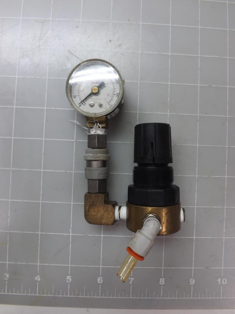 WATTS FLUIDAIR R364-01C BRASS PRESSURE REGULATOR T49461