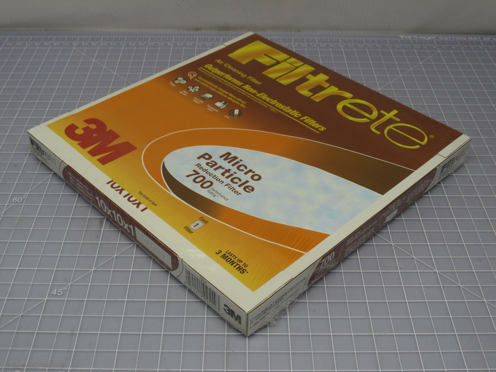 Lot of 6 3M 70-0050-0532-0  10x10  Micro Particle 700 Air Cleaning Filter For Sale