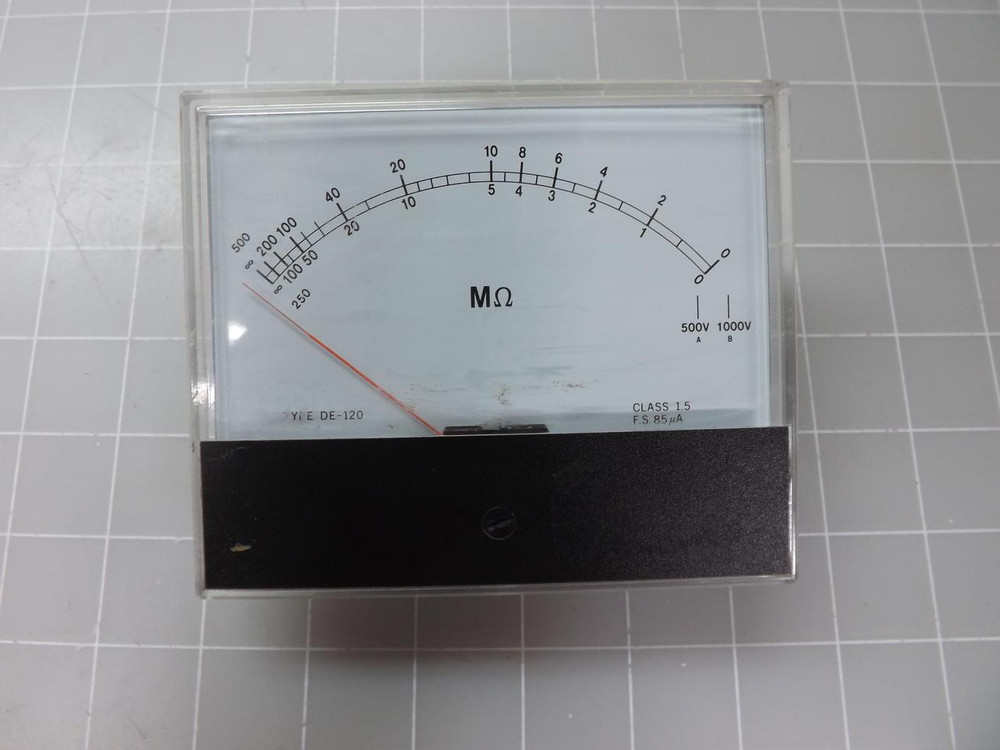 DE-120 M OHMS METER T49517